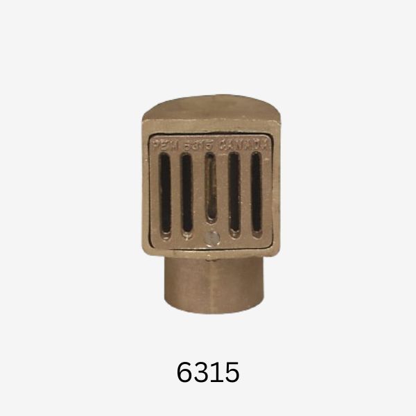 PEM 6315 SERIES ADJUSTABLE WALL OVERFLOW